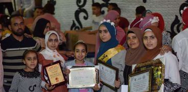 تكريم 150 طالبا من حفظة القرآن الكريم في قرية النويرة ببني سويف