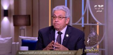 المفكر الدكتور عبد المنعم سعيد