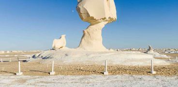 بالصور| "الصحراء البيضاء".. أول حديقة جيولوجية مصرية ومقصد علماء الفلك