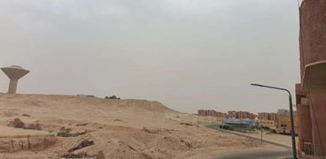 هبوب رياح بشمال سيناء