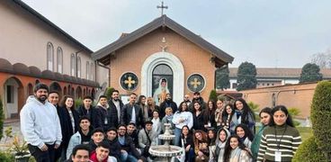 جتماع شباب الكنيسة القبطية في إسبانيا