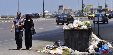 القمامة فى الإسكندرية
