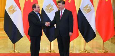 الرئيس عبد الفتاح السيسي خلال زيارته للصين