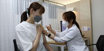 حملة تطعيم ضد فيروس كورونا في كوريا الجنوبية