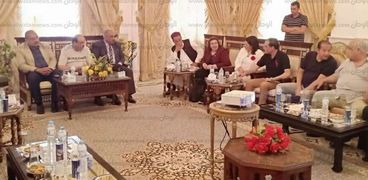 لجنة الشئون العربية بالنواب خلال زيارتها لمنفذ السلوم البرى