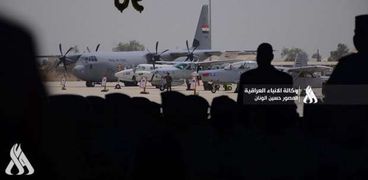 قاعدة بلد الجوية في العراق التي أحبطت هجوم الطائرات المسيرة