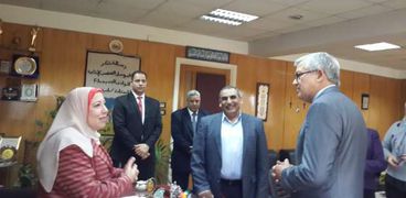 نادية مبروك تستقبل سفير بارجواى