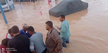أمطار في محافظة مطروح