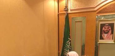 لقاء المفتي والوزير السعودي