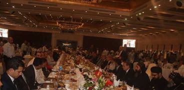 مائدة افطار الوحدة الوطنية بشرم الشيخ