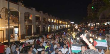 مظاهرات حزب حماة الوطن ببورسعيد 