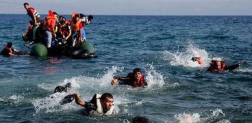 غرق مركب مهاجرين غير شرعية- صورة أرشيفية