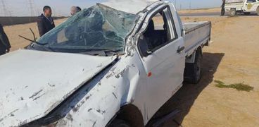 حادث وصلة ابو سلطان في الإسماعيلية