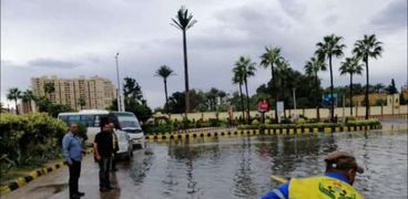 أمطار غزيرة شهدتها المحافظات المصرية