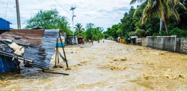 آثار فيضانات هايتي-صورة أرشيفية