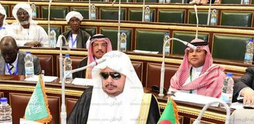 الوفد الجزائري خلال جلسة البرلمان
