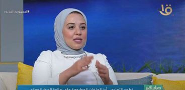 الدكتورة صفاء حسني عضو تنسيقية شباب الأحزاب والسياسيين