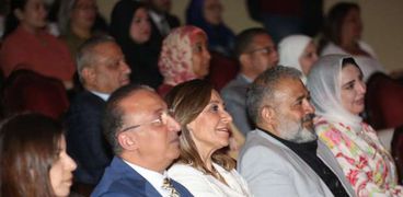 الدكتورة نيفين الكيلاني وزيرة الثقافة في الإسكندرية