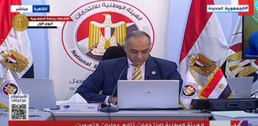 المستشار أحمد البنداري مدير الجهاز التنفيذي للهيئة الوطنية للانتخابات