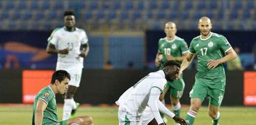 لقطة من مباراة الجزائر والسنغال في المجموعات بكأس الأمم الأفريقية