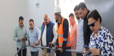 رئيس مياه المنيا يتفقد محطة مياه السراريه المرشحة بمركز سمالوط