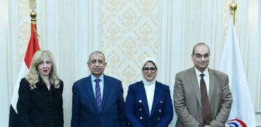 وزيرة الصحة تشهد توقيع بروتوكول مع الأكاديمية العربية للعلوم والتكنولوجيا لتأهيل وتدريب الكوادر البشرية