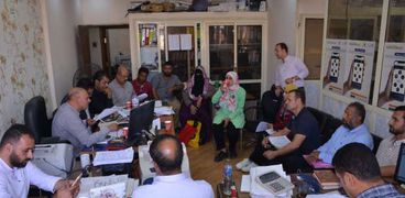 خلال لقاءات مناقشة مشروعات حياة كريمة في محافظة مطروح