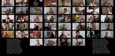 مقطع فيديو لعازفي الكورنو حول العالم