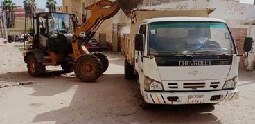 حملات نظافة و تجميل الشوارع ورفع كفاءة الإنارة العامة في كفر الشيخ   