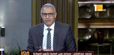 الدكتور محمد عبدالفتاح مساعد وزير المالية