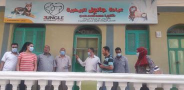 أغلاق عيادة بيطرية بمدينة سفاجا