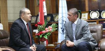 محافظ كفرالشيخ يستقبل نائب وزير الزراعة