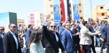 زيارة الرئيس لمحافظة بني سويف