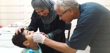 الحرية لحقوق الإنسان تنظم قافلة طبية بالعاشر من رمضان