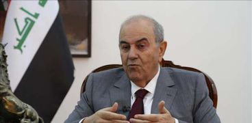 رئيس الوزراء العراقي الأسبق إياد علاوي