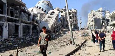 معاناة الأهالي في قطاع غزة