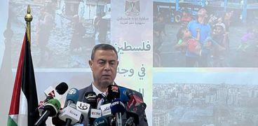السفير الفلسطيني في مصر لدى لقائه مع وسال الإعلام