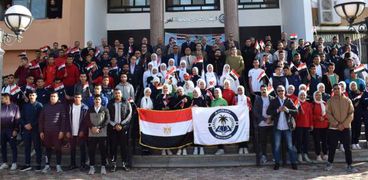 طلاب جامعة العريش شاركوا بقوة في الأنتخابات الرئاسية