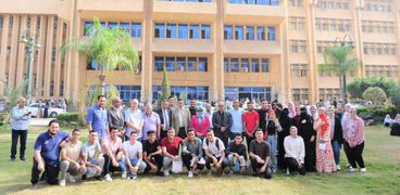 فعاليات الأسبوع البيئي بجامعة كفر الشيخ