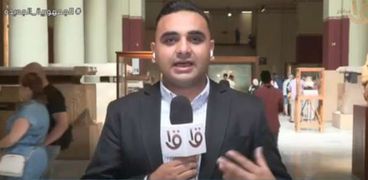 محمود جبريل، مراسل القناة الأولى