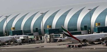 حادث مطار دبي