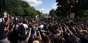 تواصل المظاهرات في واشنطن احتجاجاً على مقتل جورج فلويد