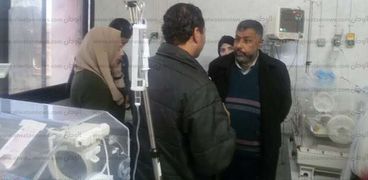 مدير "الرعاية" بالشرقية يتفقد مستشفى أبو حماد المركزي