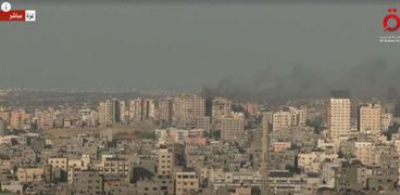 غزة تحت القصف الإسرائيلي لليوم السادس