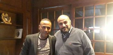 محمود عبدالمغني والمنتج ريمون مقار