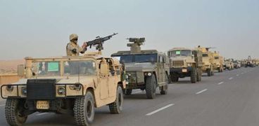 القوات المسلحة تواجه الإرهاب فى سيناء