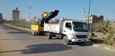 حملات نظافة في شوارع المنوفية