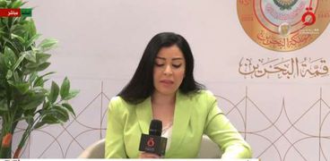 أمل الحناوي موفدة «القاهرة الإخبارية» إلى البحرين