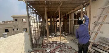 قيادات الإسكان بمدينة بدر يواصلون حملات الإزالة