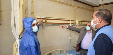 بدء تشغيل مستشفى للعزل بجامعة سوهاج لمواجهة حالات كورونا بالمحافظة